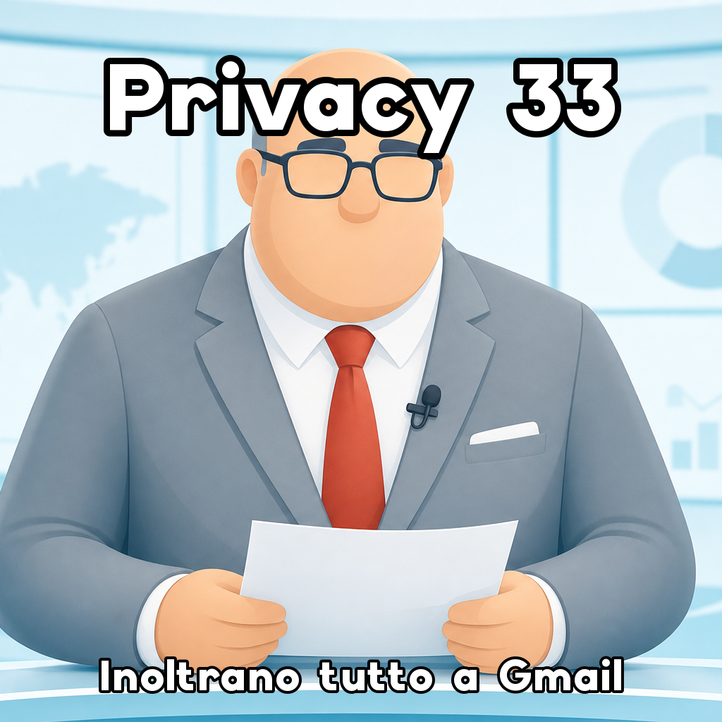 Inoltrare le email aziendali alla Gmail personale: perché non è solo una cattiva abitudine, ma un rischio GDPR