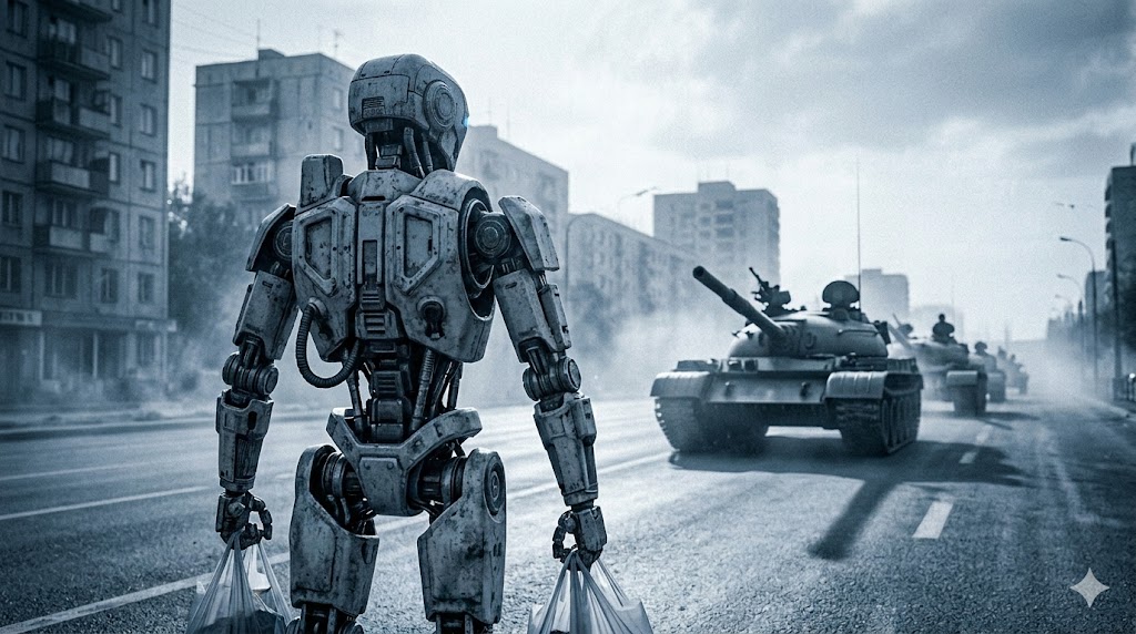 Robot e carri armati - AI e difesa militare