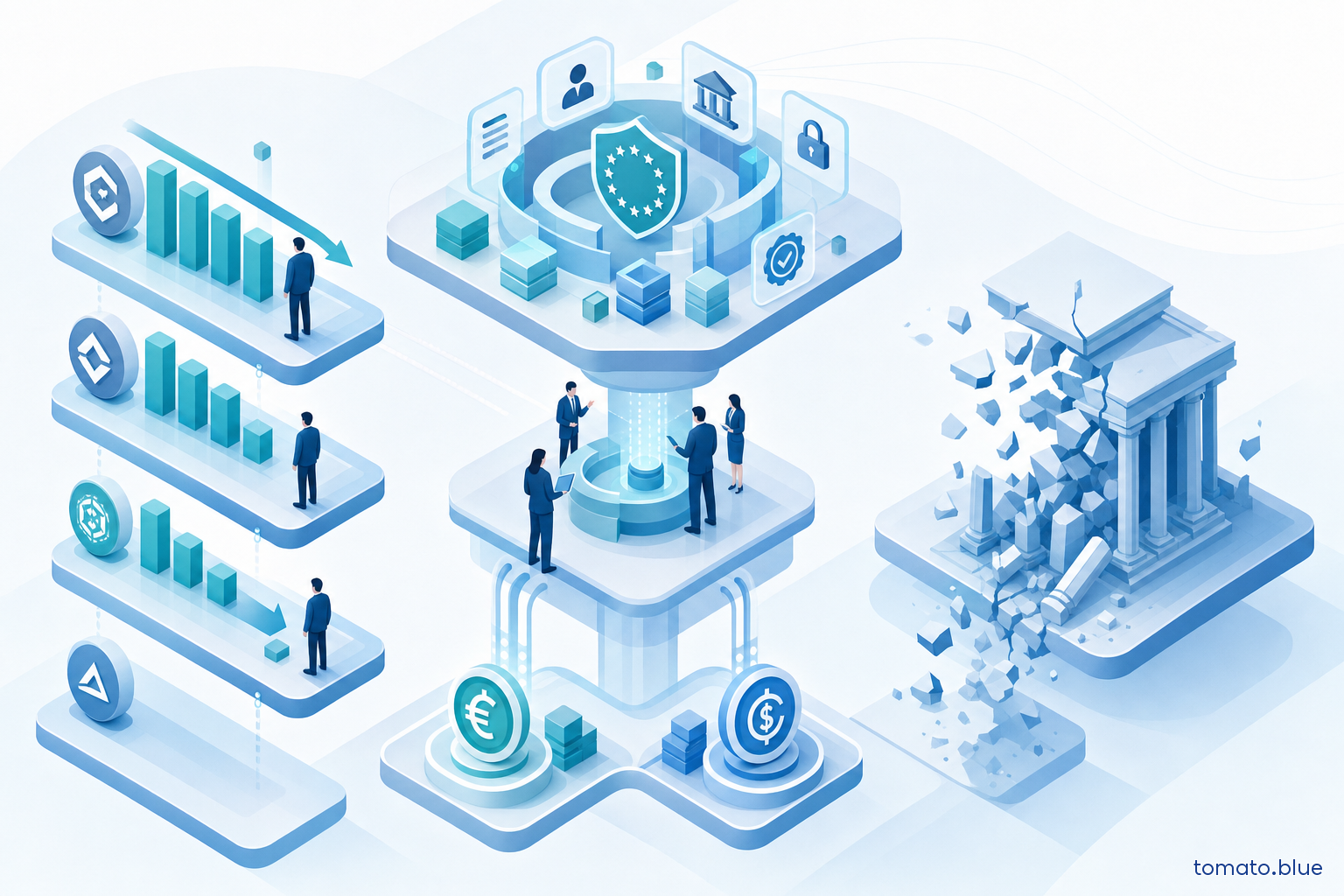 EU crypto exchange platforms transitioning toward MiCA compliance